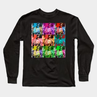 Collage color vintage Long Sleeve T-Shirt